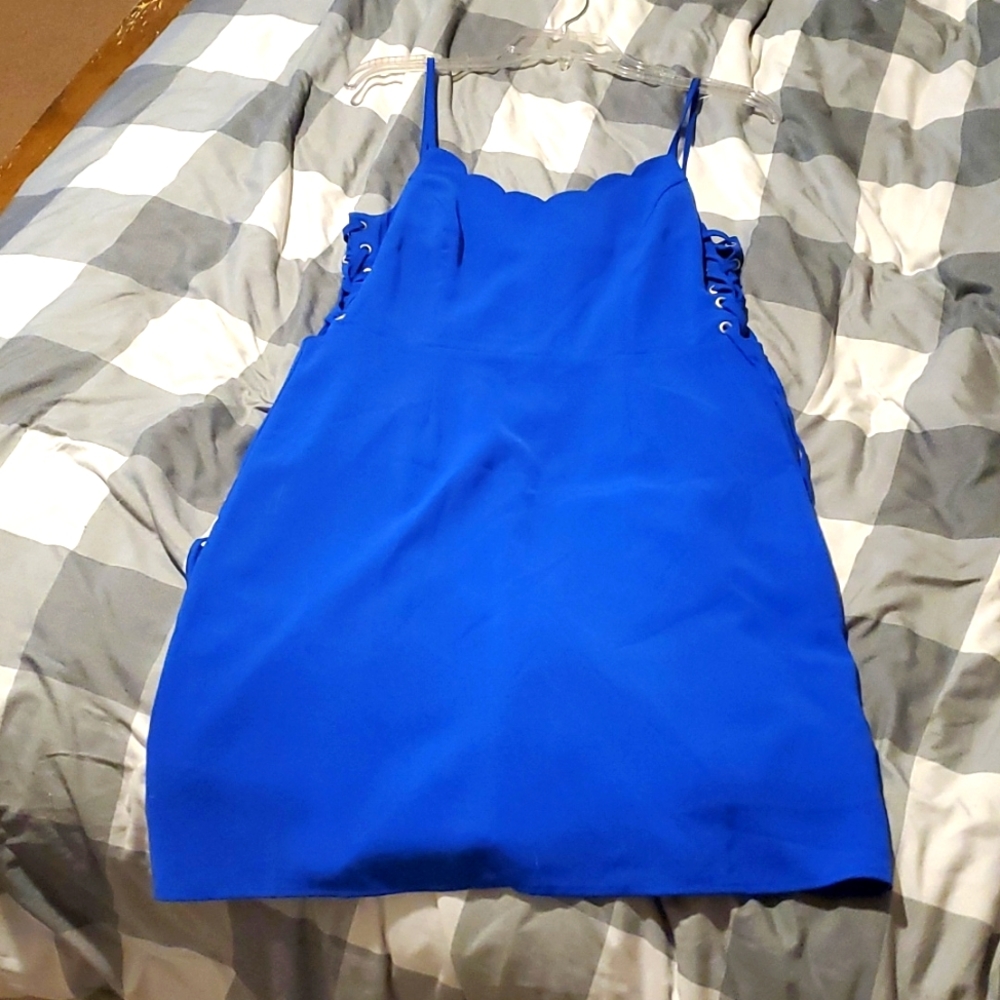Very J Blue Dress